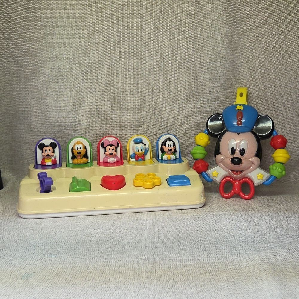 Vintage Disney Mattel Mickey‎ Mouse Activity Set.